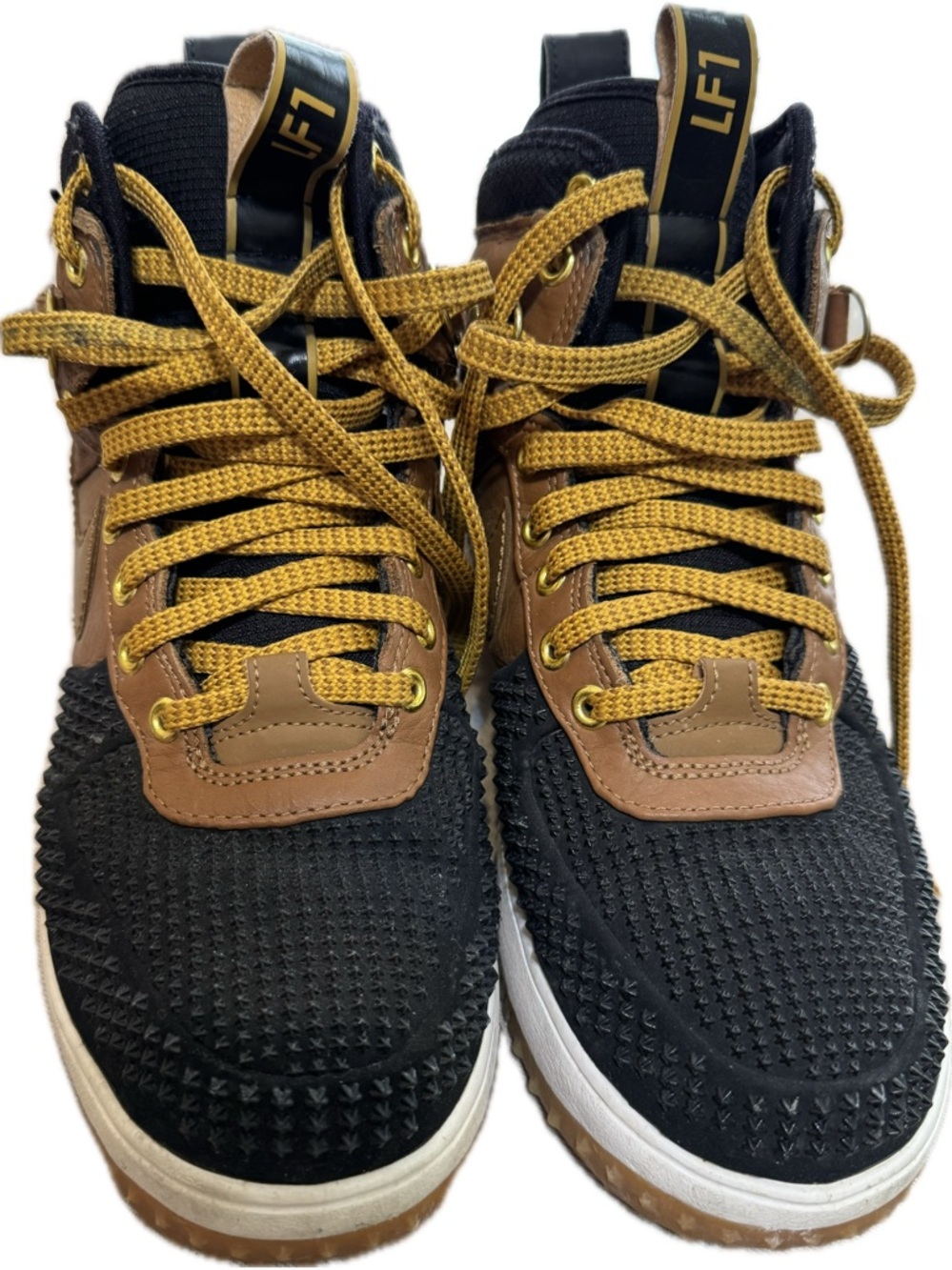 Nike lunar force 1 sneakerboot light British tan men’s sz 9